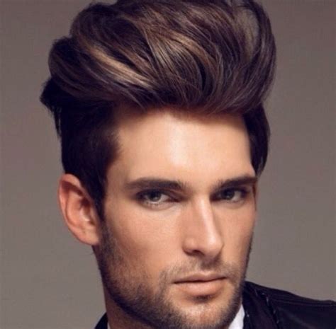 bouffant hair men|More.